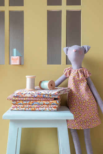 Tilda Patchwork Stoff Baumwolle - Wallflower - Thristle